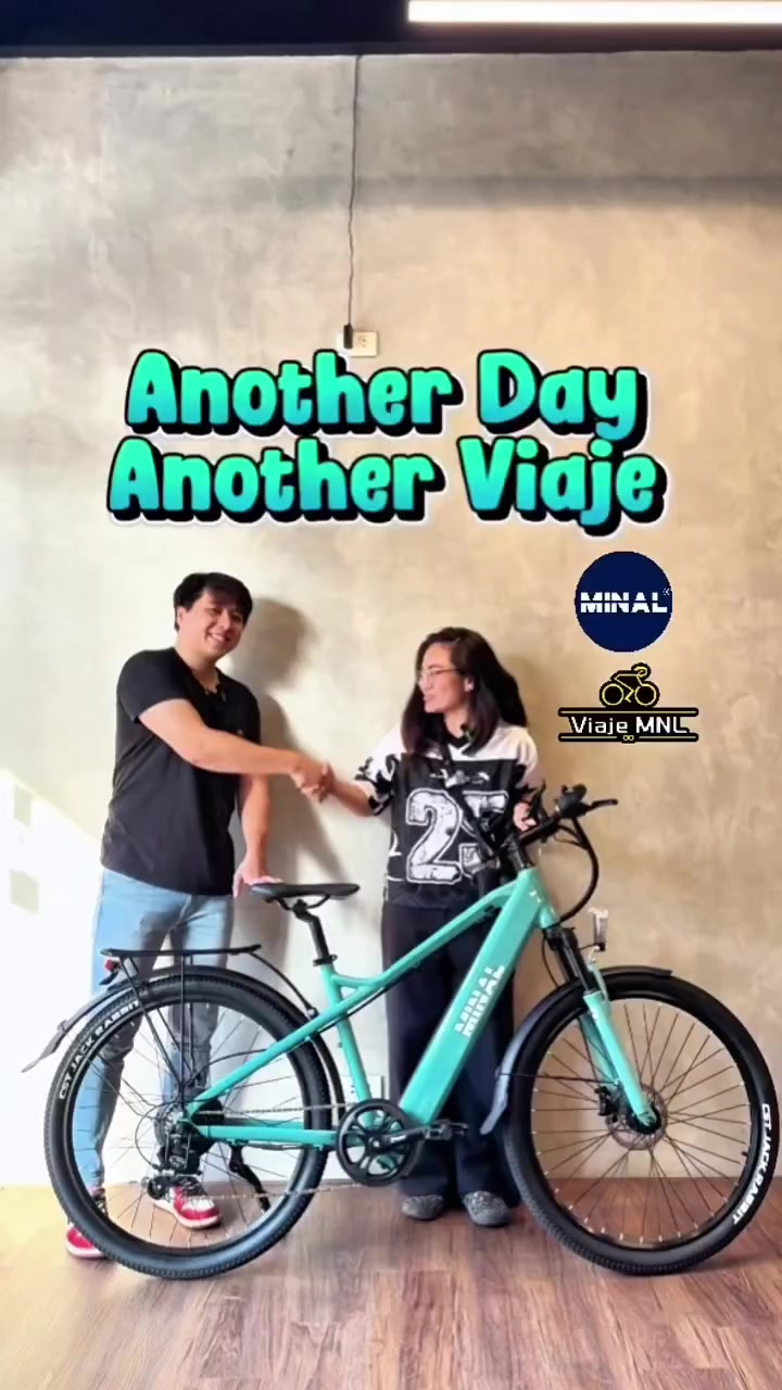 Another Day, Another Viaje 🚴‍♀️✨

A huge THANK YOU to Ma’am Apple all the way from Rizal for choosing the Minal MS602 Pedal Assisted Electric Mountain Bike! 🙌

As a passionate dance instructor, she needed the perfect balance of fitness + convenience — and this e-bike delivers exactly that 💪⚡
✔️ Stay active on the road
✔️ Arrive at work energized
✔️ Still have power to go home after a full day

With rising fuel costs, switching to an e-bike is not just smart — it’s a lifestyle upgrade 🔥

⚠️ LAST UNIT SOLD!
But don’t worry — PRE-ORDER now for only P45,000 and be next in line to own this amazing ride!

Thank you again, Ma’am Apple, for trusting Viaje MNL! 💚

⚙️ Minal MS602 Specifications: 
✔️ 500W Brushless Motor
✔️ 48V 13Ah Lithium Battery
✔️ Aluminum Alloy Frame
✔️ Hydraulic Brakes w/ Sensor
✔️ 27.5 x 2.1 CST Jack Rabbit Tires
✔️ Shimano 7-Speed
✔️ Front Suspension w/ Lockout
✔️ Top Speed: 45 km/h
✔️ Brake Light

📩 Message us today to reserve yours!

Interested buyers, you may message us at Viaje MNL or call us at +639171785618
📨 : m.me/viaje.mnl

Follow us on our social media pages:
https://linktr.ee/viaje.mnl

📍Showroom/service center Add: 
118H Gold Land Building Banawe cor. Calamba street Brgy. Sto. Domingo, Quezon City
Google Maps : bit.ly/ViajeMNLGoogleMaps
📨 : https://m.me/viaje.mnl
📱 +639171785618/+639388838688
☎️ (02) 8 362 4335
⏰️ Monday to Saturday (10am - 6pm)
🌐 www.viajemnl.com

#ViajeMNL #MinalMS602 #PedalAssistEBike #MinalPhilippines


**إذا كنت صاحب هذا الإعلان وتريد حذفه لأي سبب، رجاءا أرسل رسالة إلى الدعم الفني**