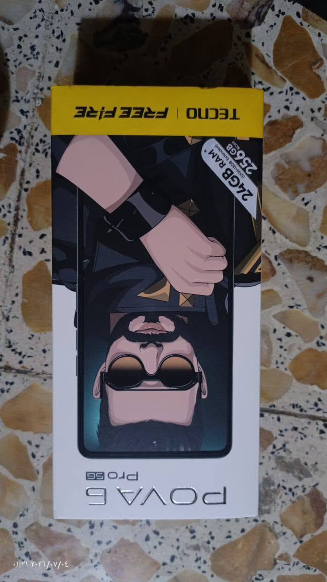 تكنو بوفا 6 برو 5g
السعر 240
النضافه100%
ذاكره 256
العنوان كربلاء تفاصيل الباقيه خااص


**إذا كنت صاحب هذا الإعلان وتريد حذفه لأي سبب، رجاءا أرسل رسالة إلى الدعم الفني**