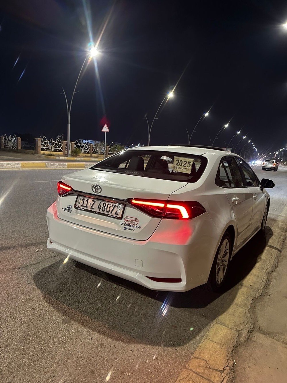 كورلا خليجي هايبرد فول 1/1 
رقم بغداد 
موديل 25
محرك 1.8
كفاله عده شخط اصبع فقط 
باقي كفاله 
•••
السعر 156$ بيه مجال 
***********