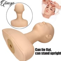 رأس مانيكان • سيليكون ناعم • تدريب مكياج