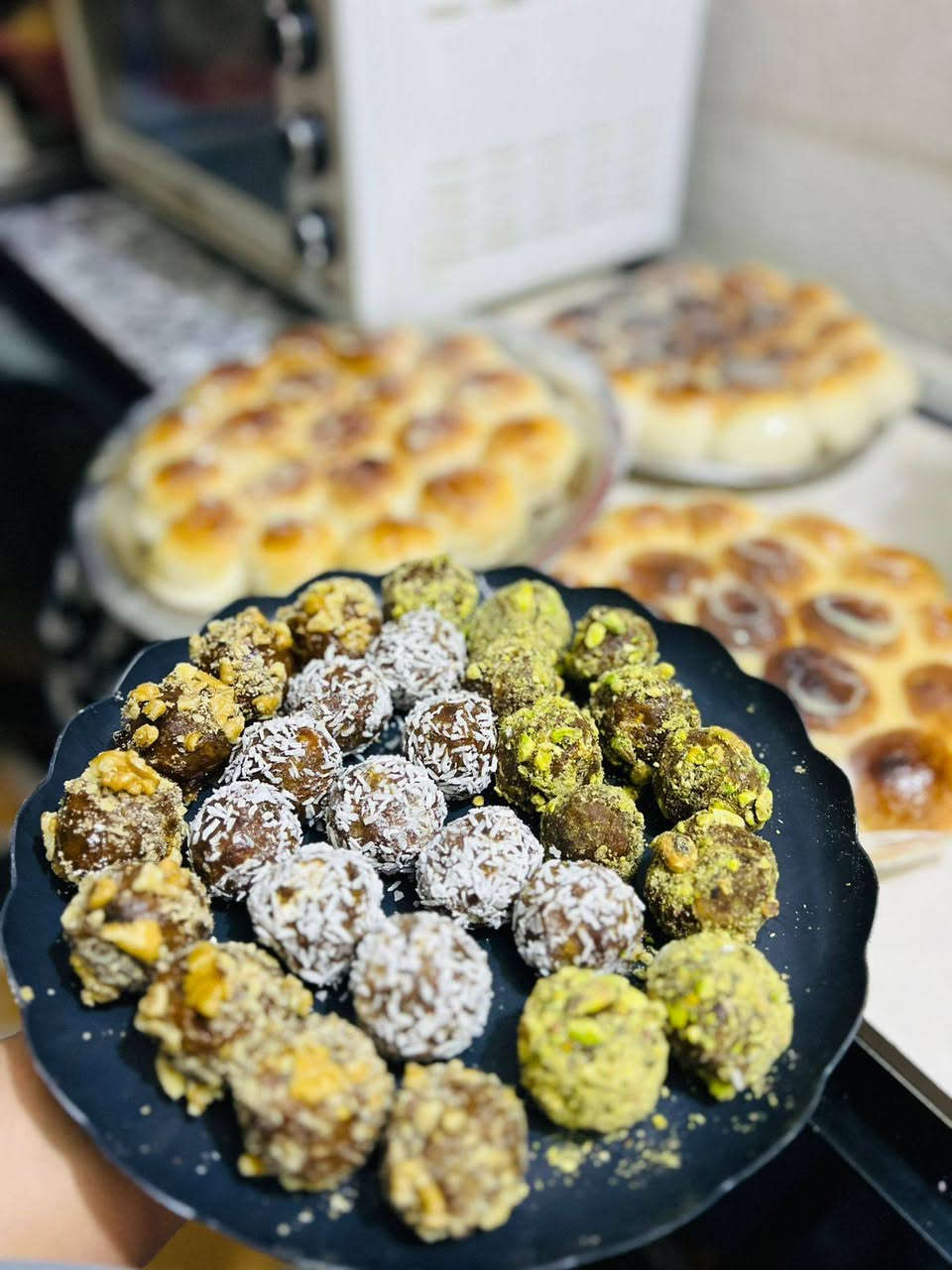 مرحبا حبايب الحجز مفتوح 
دولمة ب12 الف 
معجنات بانواعة 20قطعة ب10
خلية نحل ب10 للحجز خاص ومتوفر توصيل


**إذا كنت صاحب هذا الإعلان وتريد حذفه لأي سبب، رجاءا أرسل رسالة إلى الدعم الفني**