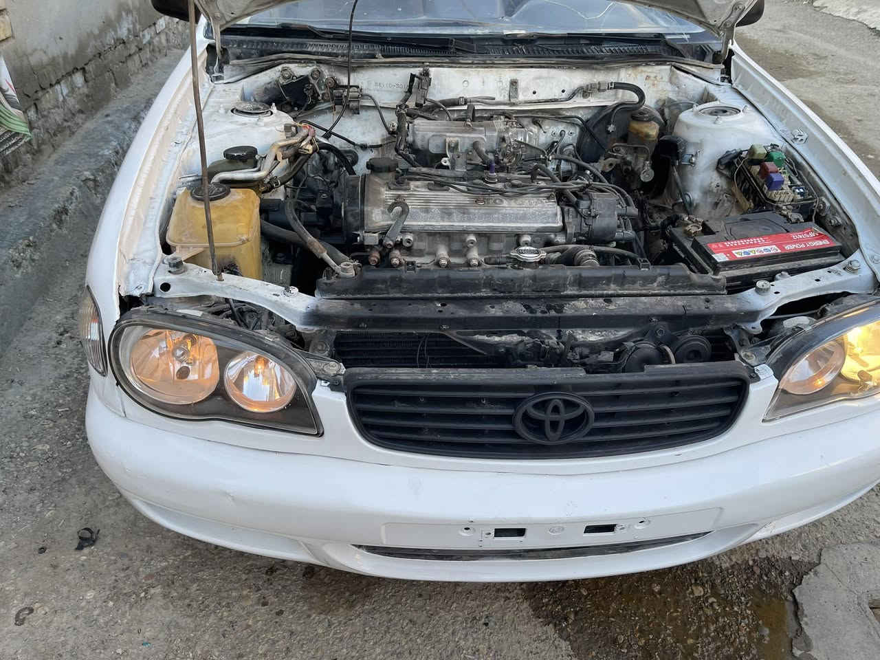 كورلا  موديل 2000  رقم بغداد
مصبوغه عام بدون حادث
بك لايتات جدد
سكنات جدد
مازدات جدد
غرفتها نظيفة
تايرات نظيفه
محرك 1800
كير جديد اوتماتيك
السياره يسره ابلاد
مكان السياره بالكوت
***********
