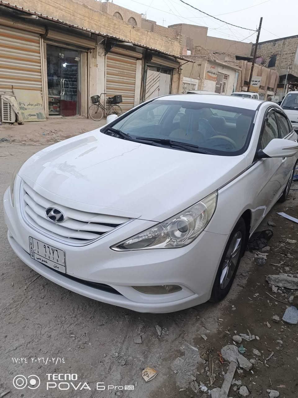 السلام عليكم تحيه طيبه ،،؟
للبيع فقط هونداي سوناتا موديل 2011 وارد خليجي محرك 2400 ما مفتوح عل شركه دوش حداديه جديده تخم تاير جديد رقم بابل سنويه لنهايه 2027 تحويل مباشر 
 داخل بيجي
 شاشه ايباد 
اشاير بل مري 
مري شفط
تحكم ستيرن 
بيهه صبغ دواير الجاملغات الخلفيه اثر خياسات و سطح قبق الجنطه اثر شخط باقي السياره مكفوله من الصبغ والفتح والتبديل السياره اي دواخل ما بيهه عل شركه 
السعر /113 و بيهه مجال 
العنوان/ بابل محاويل 
للاستفسار /***********
