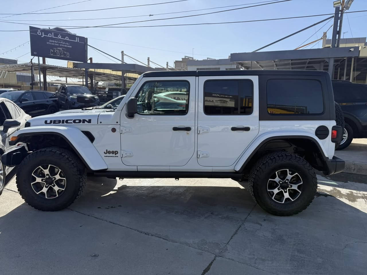 jeep wrangler RUBICON 2023 4X4
ناو سوور 
١٩٠٠٠  مایل ڕۆشتووە
مەكینە ٢٠ ی تۆربۆ ٤  پستۆن
بەسمە و سویچ
شەغال
٤ جام كارەبایی
شاشە گەورە
قفڵی ئەكسل پێش و پشت
كوشن هیتەر
سوكان هیتەر
زۆر مواسەفاتی ترر.....
📍سلێمانی
***********
تەحویل و غەرامە بە شەرت

jeep wrangler RUBICON 2023 4X4
جييب رانكلير روبيكون ٢٠٢٣ داخل احمر
١٩٠٠٠ مايل
محرك ٢٠٠٠ و توربو
بصمة و سويج
شغال
كل جام كهربائي
شاشة
قفل اكسل  كدام و وراء
كشن هيتر
ستيرن هيتر
بعد هواي مواصفات
سيارة من سليمانية
تحويل و غرامة بشرط
***********
