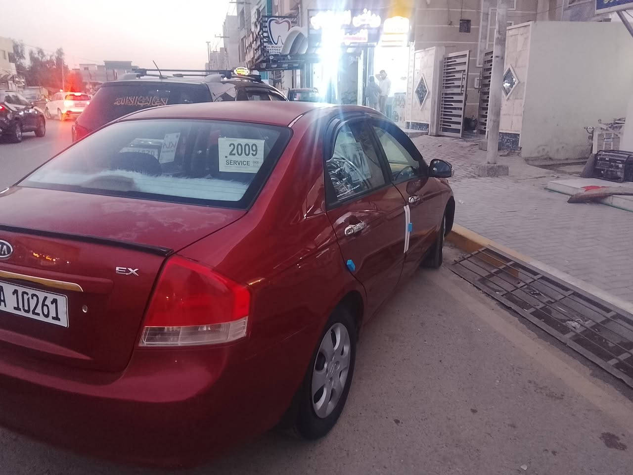 للبيع كيا سبكترا موديل 2009 رقم ديالى دولي سنوية بسمي وارد امريكا محرك 2000 كير  وتبريد وصدر وتخم تأير كله مكفول بيها ضرر جاملغ امامي مصلح نفسه وبيها مكانات كلير سعر 83 بيه مجال رقم الهاتف *********** العنوان ديالى بعقوبة التحرير
