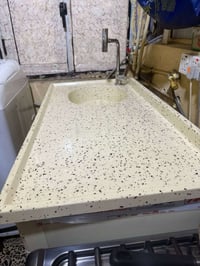 كاونتر مرمر • دواليب