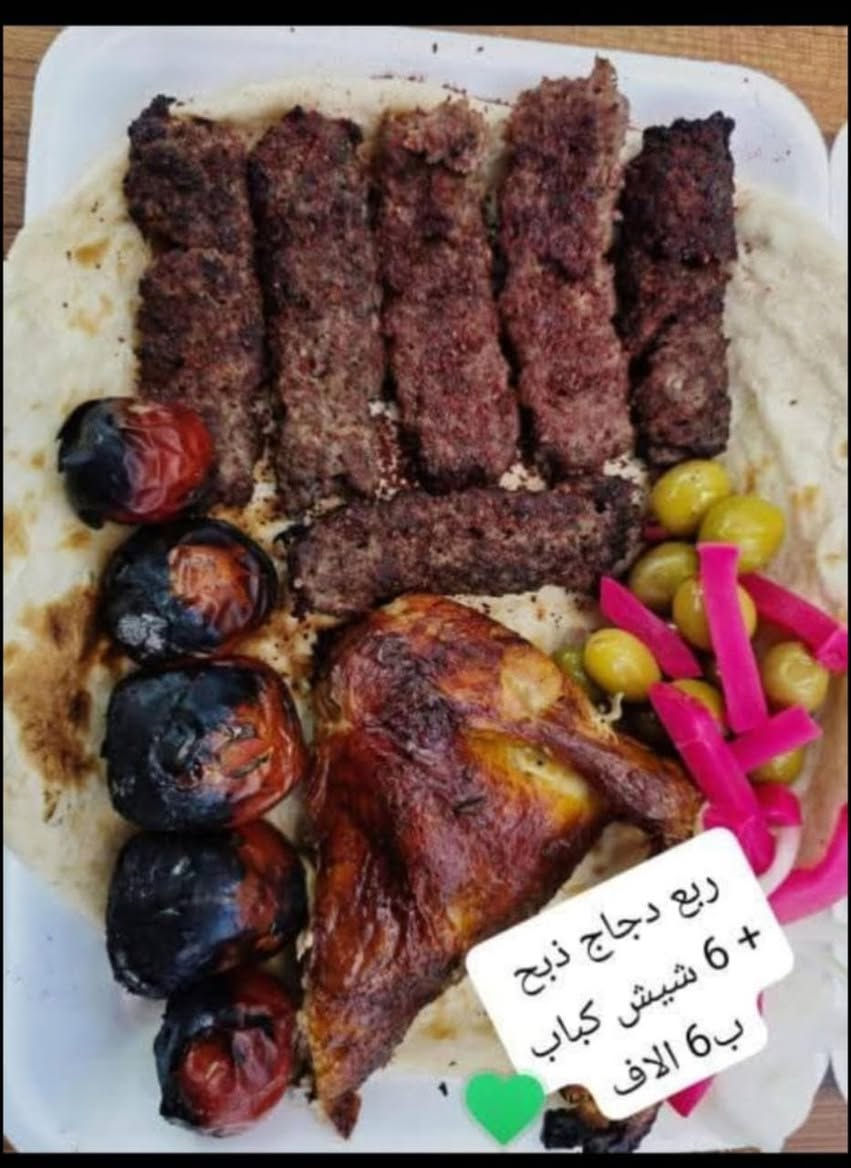 #متوفر جميع الاكلات والعروض
مندي 
سمك 
دجاج 
برياني 
كباب وتكه ومعلاك 

#الحجز على الخاص او على الرقم ***********.

يتوفر خدمه توصيل داخل الشطره الف
