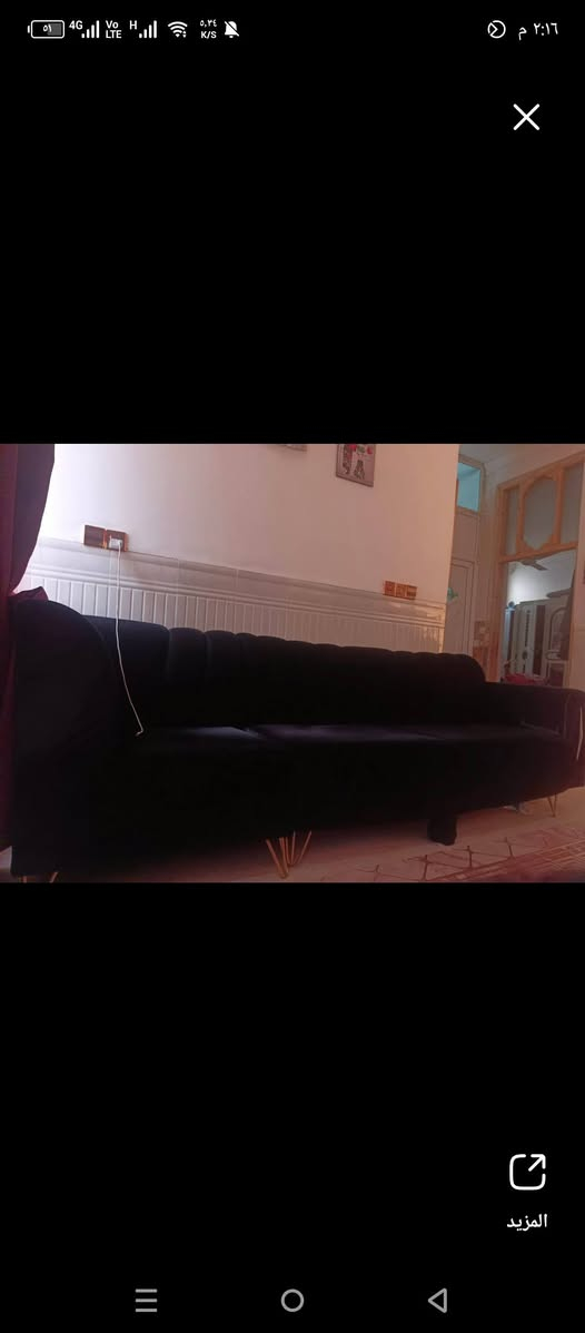 ديوان كلش نضيف للبيع ب 350 قفل 
بدون اي أضرار  6امتار ونص 9 مقاعد


**إذا كنت صاحب هذا الإعلان وتريد حذفه لأي سبب، رجاءا أرسل رسالة إلى الدعم الفني**