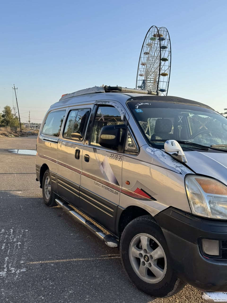 السلام عليكم ستاركس للبيع موديل ٢٠٠٧ 
رقم كركوك. تحويل ثاني يوم 
كير اتوماتيك محرك مفتوح صدر تايرات شاصي كلهن مكفولات تبريد منقص غاز. ابيع حزام  السعر ٨٠ وبيها مجال *********** مكان السياره الضلوعيه الجبور
