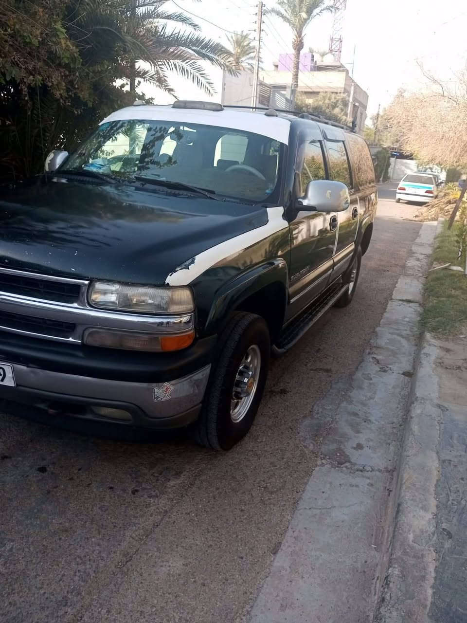 شوفر سوبر مان كير 1000الف بيهم منظومه غاز جديد سياره موديل 2004 سياره مصبوغه عام جمليه فقط مكفوله من ضربه مكينه 5300 سعار 110وبيه مجال ***********
