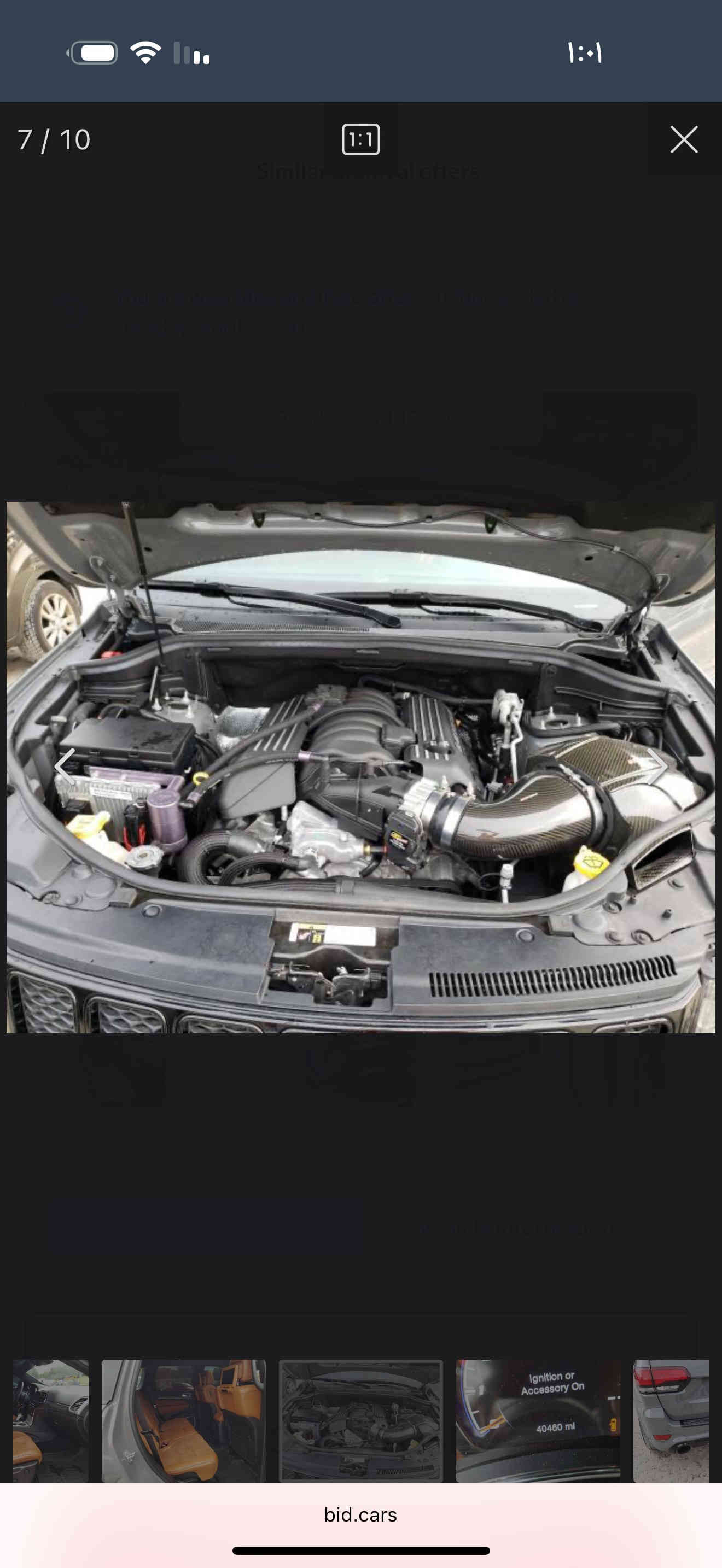 سلام عليكم 
جيب srt موديل 2020
سياره كلين تايتل وارد امريكي سياره كلش نضيفه وحلوه فول فول مواصفات لون سمنتي داخل عسلي تلاث شاشات حساسات اماميه وخلفية ورادار امامي سياره بيها كلير بجاملغ لامامي جهة راكب بسيط على كد شخط بدون فتح وسياره بدون دواخل رقمها بغداد بأسمي ماشيه 88الف ماي مبرمجه يم مصطفى ايكل سياره كلش قويه 🚀🔥 مستعجل على لبيع بدون مراوس سعر 320$
رقم ***********
