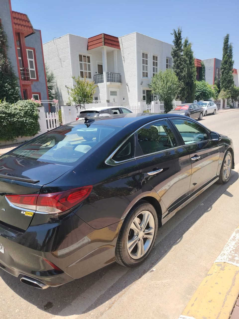 سوناتا ٢٠١٨ 
ماشية ٥٧ ميل
مكينة ٢٤٠٠
سياره مكفولة من كلشي  تبريد مكينه كير كهربائيات
ايرباك فقط برده و ستيرن و ثنينهن راجعات  سستم
تايرات جديدة عدد ٤
مواصفات:
رادار خلفي
نقط عمياء
تدفئة كشنات
نظام اندرويد اوتو و ابل كاربلي
سعر ١٣٢$
مكاني سليمانية
*********** واتساب
