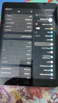 ايباد 9 للبيع ذاكرة 64 نموذج M مع كامل ملحقاته والكيبل وراس الشحن الاص...