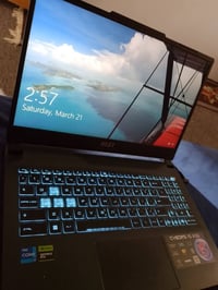 لابتوب Gaming قوي للبيع – بعدها بالكرتون استخدام ٣ اشهر   💻 MSI Cyborg...