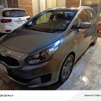 كيا كارنز ٢٠١٦ ٧ راكب خليجي ضرر ثلاث قطع بدون داخل مكينه كير شرط رقم ن...