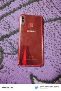 سامسونك A20S ذاكره 32 شحن تايبسي جهاز نضيف وشرط اي خلل مابي فقط مفتوح ...