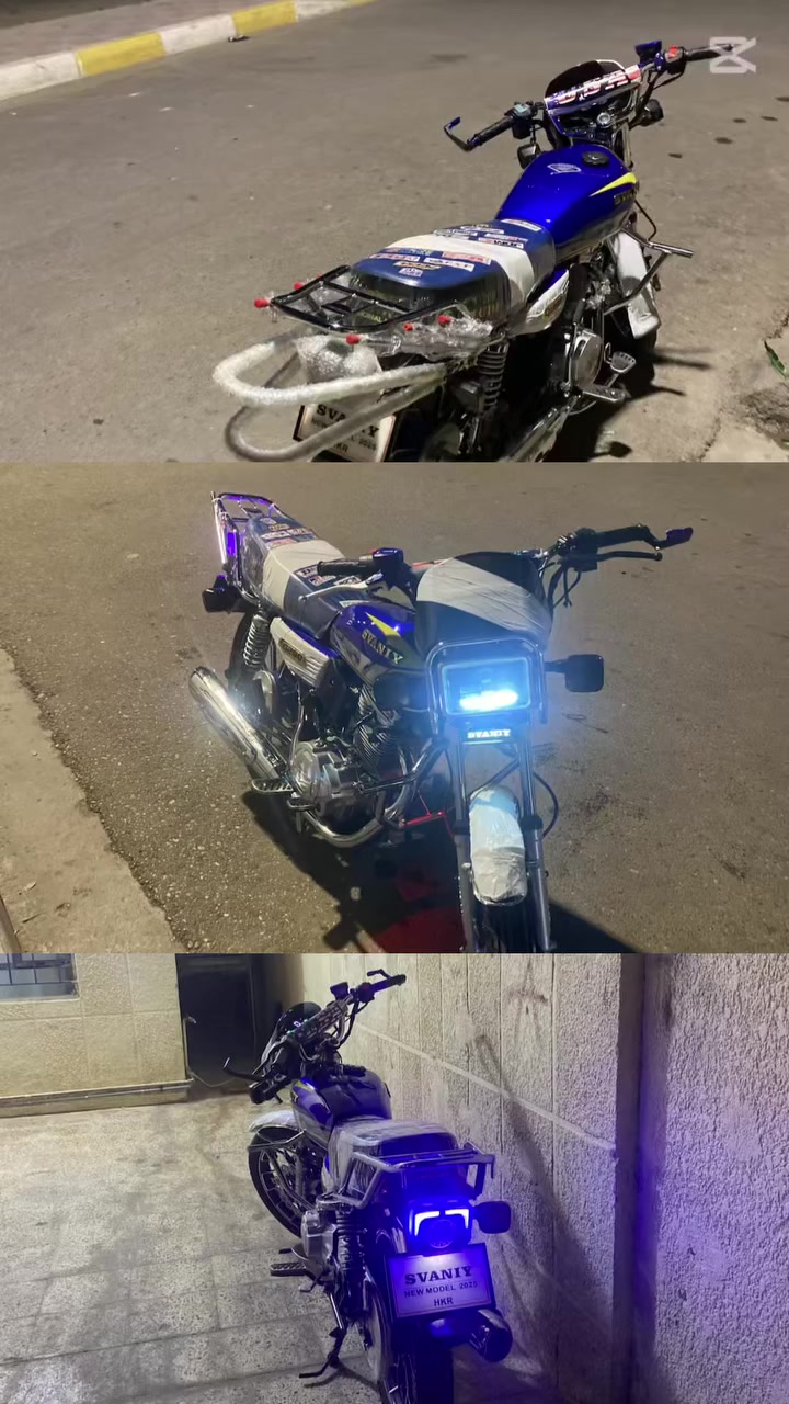 السلام عليكم من رخصه الادمن
دراجه ايراني للبيع موديل 2025 

بعده زيرو محرك 200 

مجمبز كامل ربع متصرف عليه

السعر 900 

الاستفسار عله الرقم ***********

ملاحضه واتساب موجود
