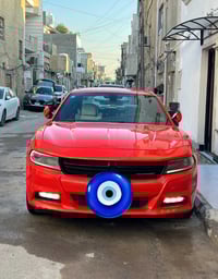 دوج جارجر     موديل 19  خليجي برتقالي اصل   SXT رقم بغداد جديد  بيهه ج...