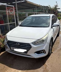 سياره اكسنت موديل 2019 خليجي فول موصفات محرك 1600 مكفول  كير مكفول   ر...