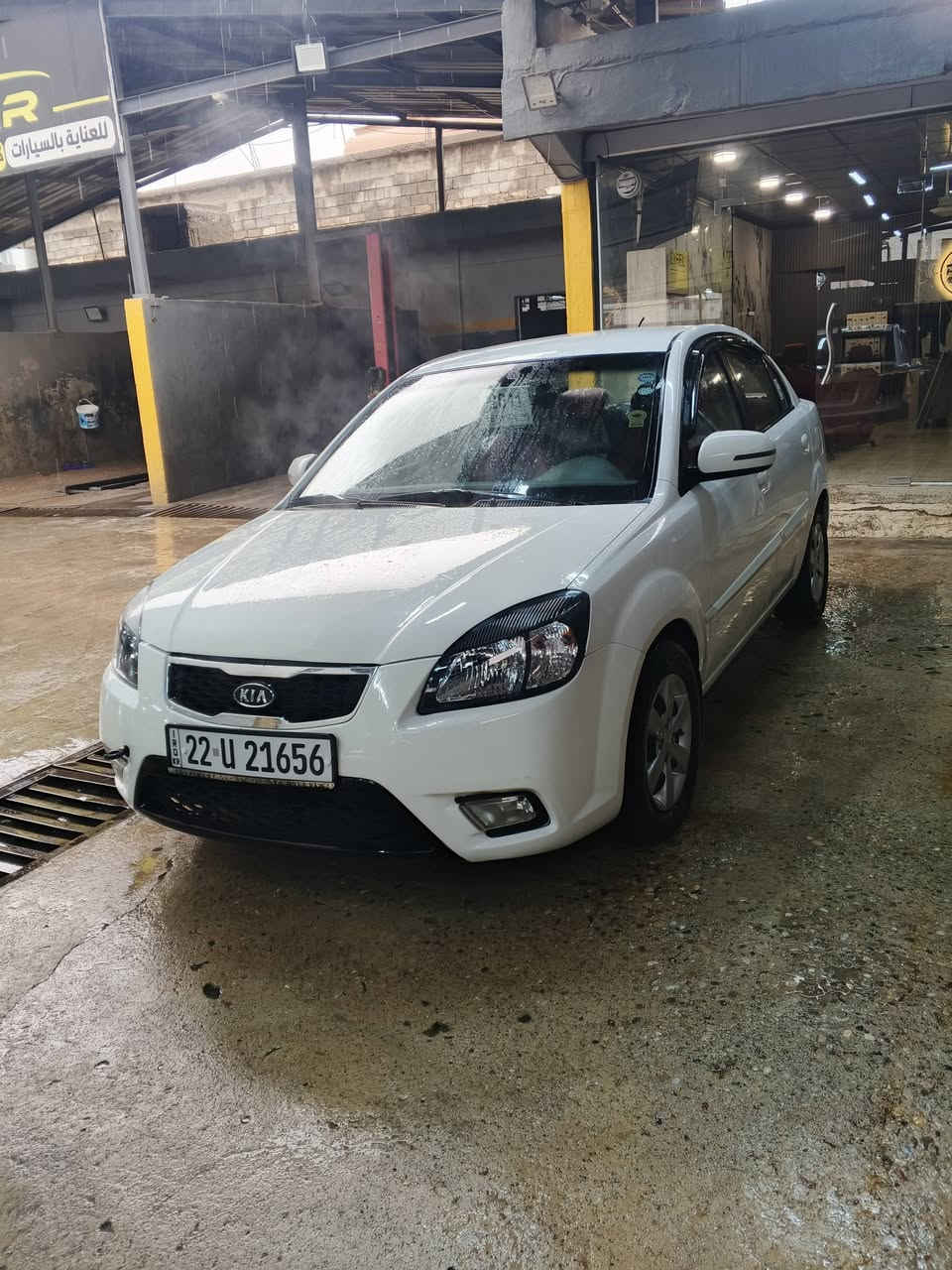 كيا ريو موديل 2011..رقم اربيل سنويه 2030هزا جديده سياره مال بيت الرقم ***********..السعر 103
