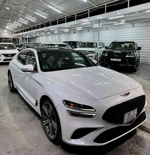📍زبائن معرض الريان
جينيسيس 
G70 .prestige V6TT 
  موديل 2025 (كلين تايتل)بدون غرق
ماشيه 2000 
فول  مواصفات اعلى فئه
بانوراما 
بصمة ترحيب 
مري شفط 
ستيرن +كشن خزن ميموري 
المواصفات معروفه مالتها فول
رقم بغداد 
الاستفسار اكثر ***********
📍الموقع بغداد الكريعات ( معرض الريان)
