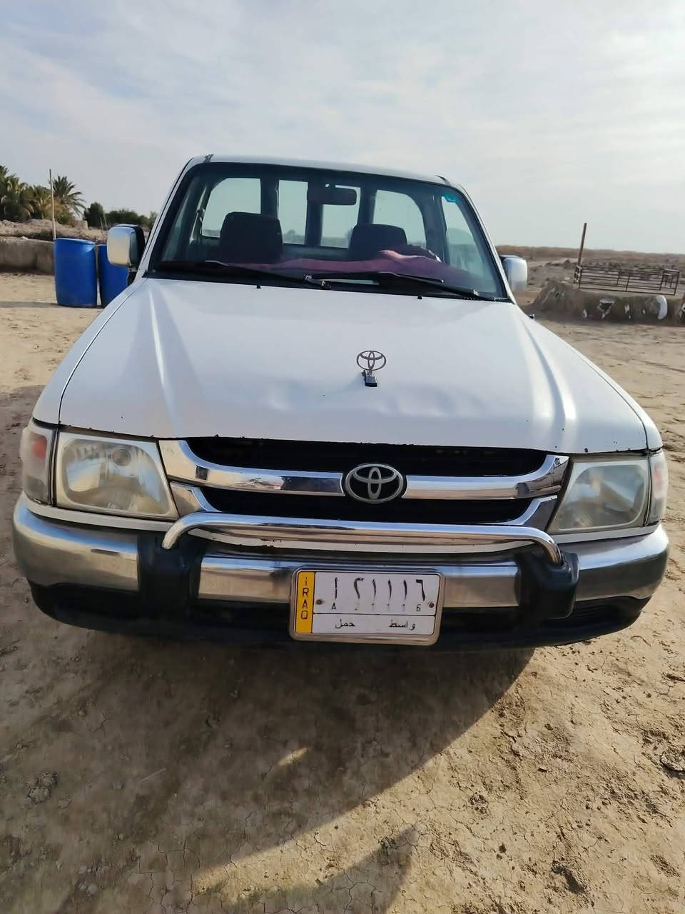 جمره 2003
بيكم تيوتا سعودي عميه بدون تبريد
رقم واسط بأسمي
سياره نضيفه مال جناي
محرك مكفول برغي ما مفتوح بيه وتجي وتشوف بعينك  شاصي مكفول حداديه جديده تخم تاير جديد
دوشمه دواخل كله جديد
السياره بيها بنيد مبدل
وبيها بارد بالجاملغ الخلفي عكس السايق بارد بسيط 

المكان الديوانيه / السدير /
السعر 110
الرقم  ***********
