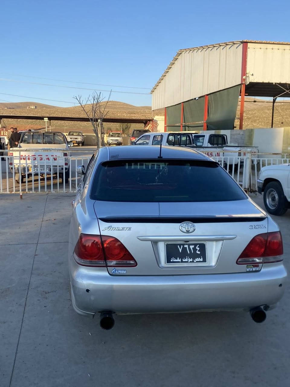 تیۆتا کراون شاهینە
مۆدێل٢٠٠٥

١٨٢بیلاد سپۆرت

مواسەفات

ئاوێنە ئیشارەت

سوکان کارەباو لێگزز

کوشن خەزن 

دوو کوشن کارەبا

ناو ڕەشی ساج سوور

سێدووگمە

سڵاید

حاسەو کامێرا

ڕەنگی سلفەر

بۆیاخ بەس سنوقەکەی بۆیاخی یابانی هەیە 

هەموو گیانی بەشەرت 

گێڕو مەکینەو کارەبایوو هەمی بەشەرت 

سعرەکەشی ٦٤و معامەلەکی کەم

*********** ڕەقەم
شوێن سلێمانی
