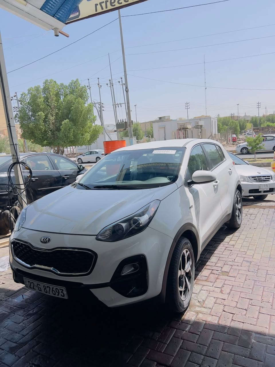 سبورتج 2021مكفوله من الشخط السياره كلين بدون حادث سعرها 190 اي استفسار عل ***********
