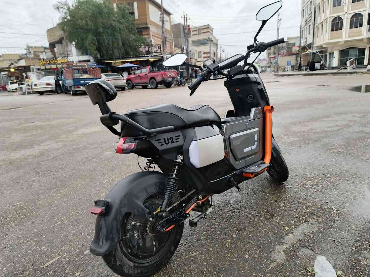 السلام عليكم 
دراجة شحن نوع U2 دراجة نضيفة جداً 
سعر 500 مكاني بغداد 
***********

