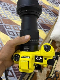 للبيع نيكون 6zii مارك تو مع عدسه 24/70 f 4 نضافه 100‎%‎ الشتر اقل 5k م...