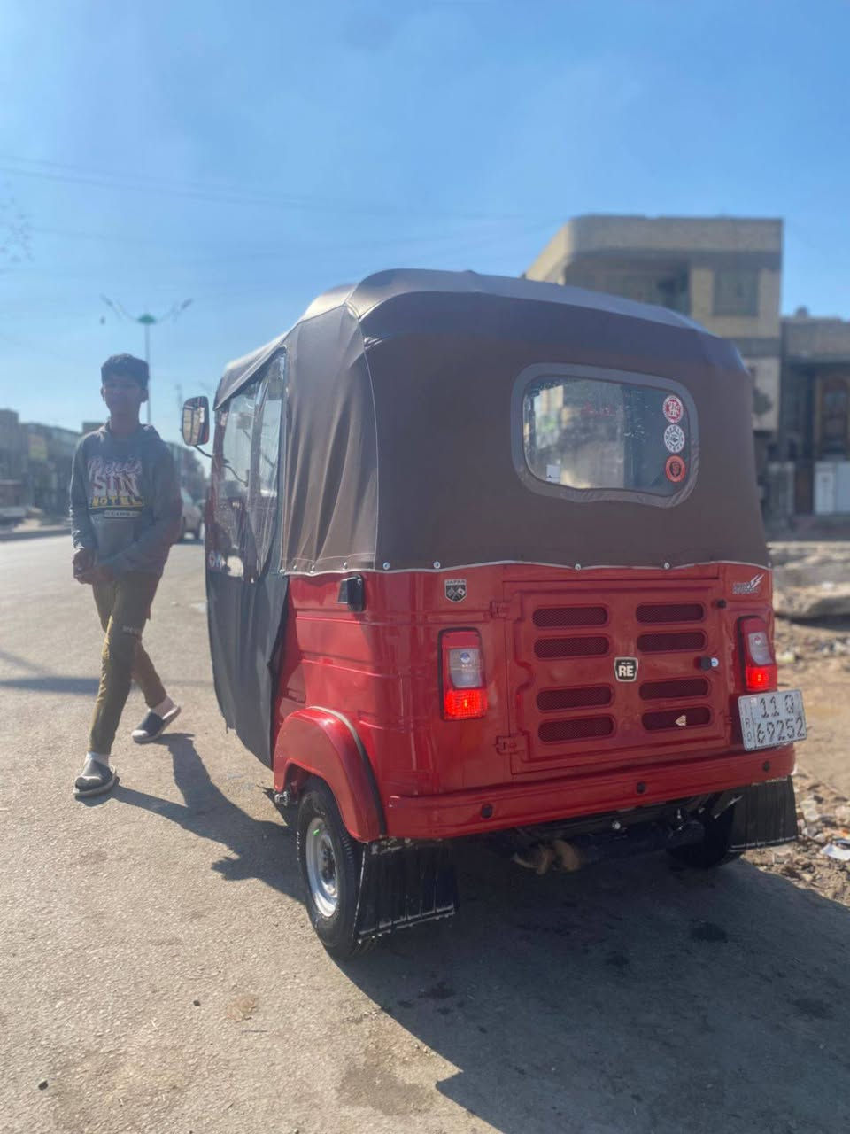 سلام عليكم تكتك للبيع ١٨كامله كبل للشارع بسمي مصبوغه جماليه عله حديد تكتك احله من صور بيه بس دوس مبدله كله جديد ماتصرف عليه الف دينار كبل للشارع شرط تحويل بسمي مدينه الصدر سعر ٥٦٠٠وبي مجال قليل حق جيه خابر وتدلل ***********
