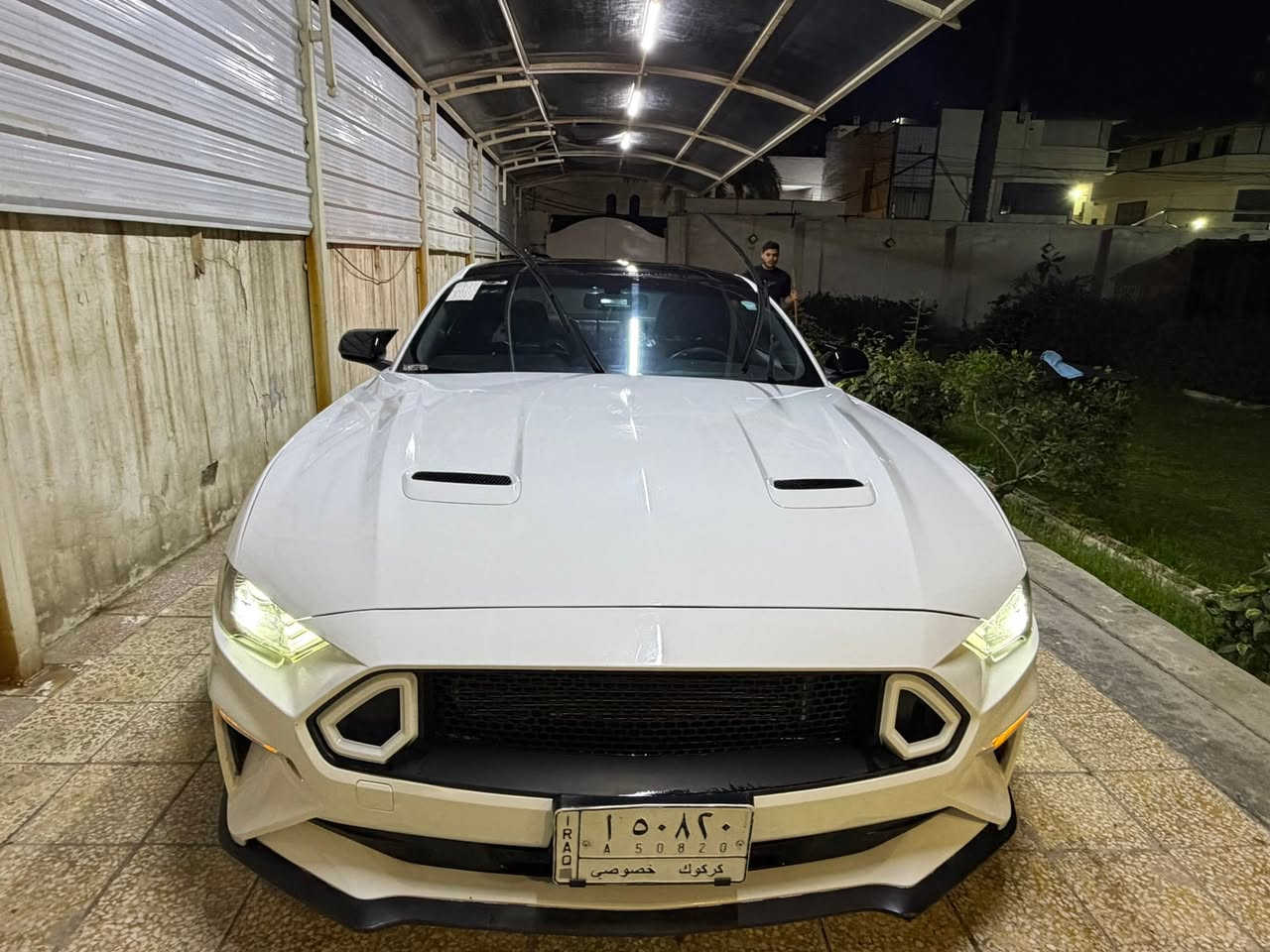 ‎**المواصفات :** بيع او مراوس ب gt حتلو موديل قديم بس اهم شي نضيفة
‎- **الموديل:** 2018

‎- **المحرك:** 2.3 لتر EcoBoost تيربو 4 سلندر

‎- **القوة:** 310 حصان

‎- **ناقل الحركة:** أوتوماتيك 10 سرعات

‎- **الدفع:** خلفي (RWD)

‎**المواصفات الخارجية:**

‎- اللون: أبيض 

‎- جنوط سوداء رياضية

‎- كشافات LED

‎- فتحات تهوية على الكبوت

‎- سبويلر خلفي

‎- حالة الهيكل: ممتازة

‎الضرر : تبديل بنيد 

‎تبديل جامرلغ امامي جهة السايق

‎بخ امريكا ربع جامرلغ خلفي جهة السكن فقط

‎ايرباك استيرن طاك مرجع سستم

‎**المميزات الداخلية:**

‎- مقاعد رياضية مريحة

‎- نظام ترفيه SYNC 3 مع شاشة لمس

‎- تكييف أوتوماتيك

‎- مقود رياضي متعدد الوظائف

‎- نظام صوتي عالي الجودة

- Apple CarPlay و Android Auto

‎- **🐎 علامة الحصان الأصلية عند فتح الأبواب**

‎**الأمان والتقنية:**

‎- وسائد هوائية متعددة

‎- نظام الثبات الإلكتروني

‎- مثبت سرعة

‎- كاميرا خلفية

‎- حساسات ركن

‎**✨ مميزات خاصة:**

‎- **ماكو هيجي نظافة بالعراق بهذا الموديل**

‎- **سيارة ما رايحة للفيتر - كلها بلادي**

‎- **صيانة منتظمة ودقيقة**

‎- **كير ومحرك مكفولين 100%**

‎- **ما ناقصها أي شي - جاهزة للاستخدام**

‎- **بدون حوادث - حالة ممتازة**

‎**الكيلومترات:** [67 Mile]

‎

مكان السيارة: بغداد المنصور

للاستفسار/ ***********

‎**🔥 فرصة لا تعوض - سيارة نظيفة وجاهزة**

‎بالتوفيق! 🚗✨
