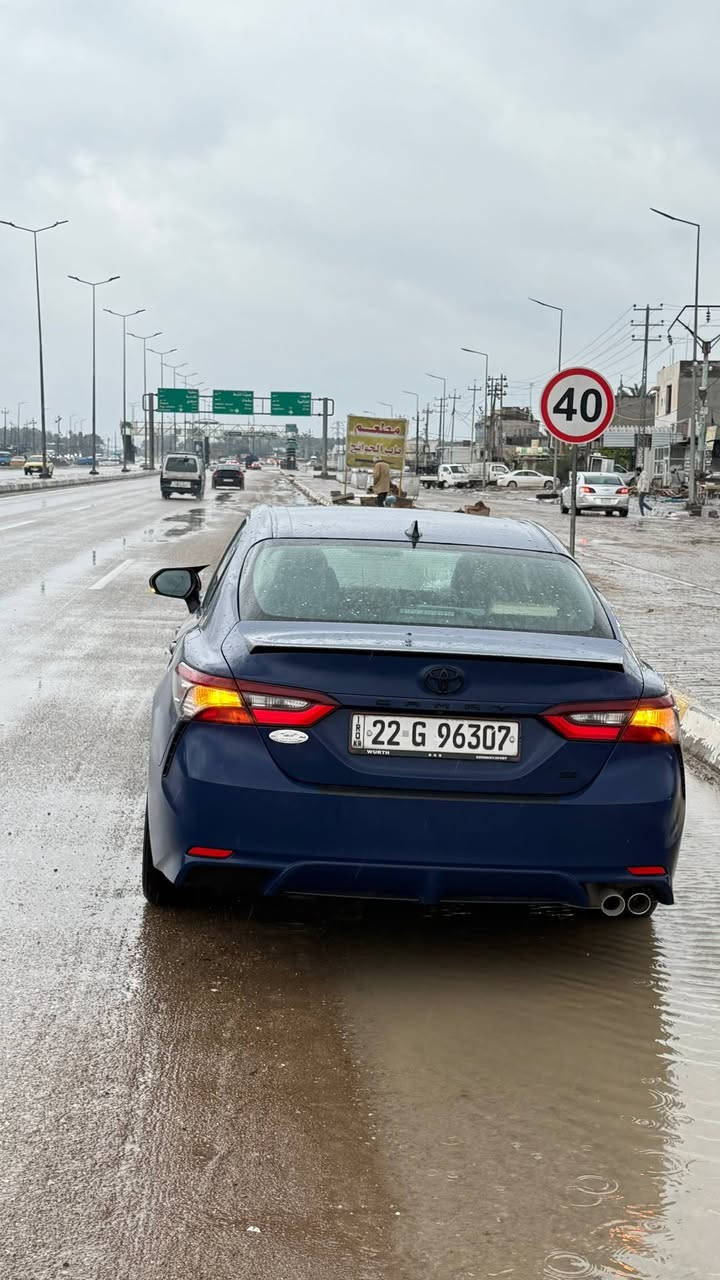 السلام عليكم
Camry SE 2023 nightshade 
الويل مال TRD 
حادث السيارة ربع البنيد فقط 
ايرباك ستيرن طاك 
ماشي ٥٧ الف كيلو
بدون فتحة 
سيارة حلوة ونظيفة ومميزة بالشارع 
السعر ٢١٠$ وبي مجال للشراي 
مكان السيارة كركوك 
***********
