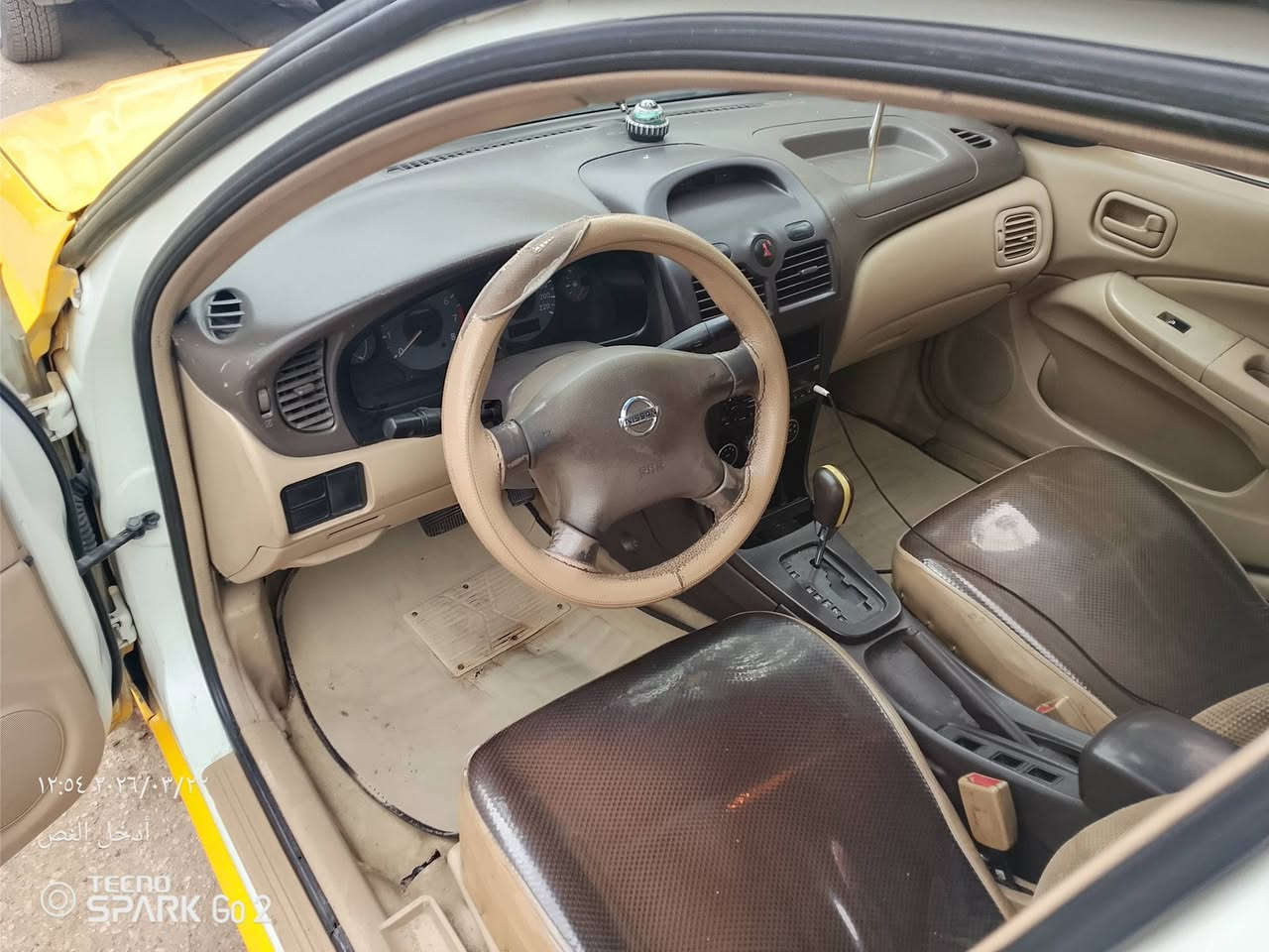 سلام عليكم نيسان خليجي موديل ١٢بيه جاملغ مبدل وثاني مصلح بدون دواخل كامله سياره لمكان بغداد لسعر ٧٨وبيه محال ***********
