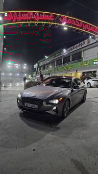 جينيسس 2020 G70 للبيع مواصفاتها محرك 4 تيربو  توقف عند الاقتراب اl اوت...