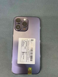 iPhone 14 Pro Max  الذاكرة 256 البطارية 90 السعر  925  07756446570