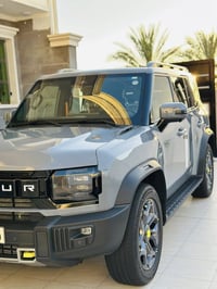 🚘 Jetour T2 Luxury 2025 للبيع  ▪️ اللون: أسمنتي. ▪️ ممشى: 27,000 كم فق...