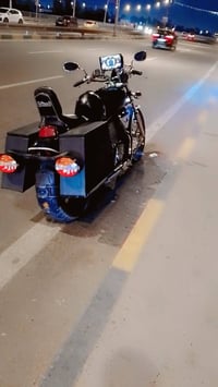 هوندأ ستد مكينه كير كفاله لايت زنون عليه تاب شاشه وسستم سماعات دراجه ب...