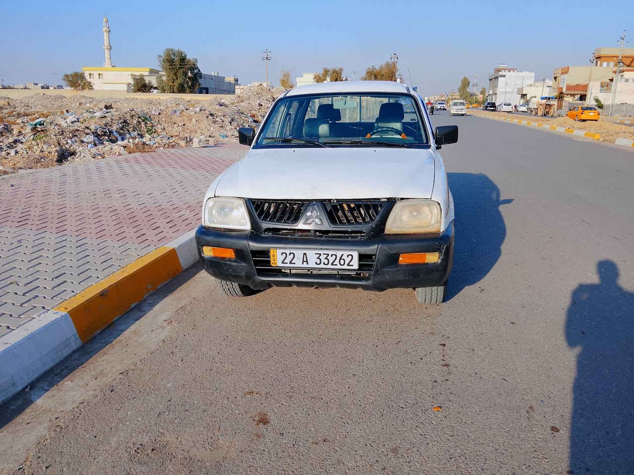 من رخصة الادمن...
بسم الله...
مسيوبيشي 2002 رقم اربيل  شرط التحويل والوكالة سعره 65 وبيه مجال محرك كابريتة  كير محرك شرط اكسل شاصي شرط كهربائيات شرط تايرات جدد كشنات جلد بلادي دواخله نظيف حار بارد ... بيه صبغ كم قطعة طرف السايق مكاني كركوك
***********
***********
