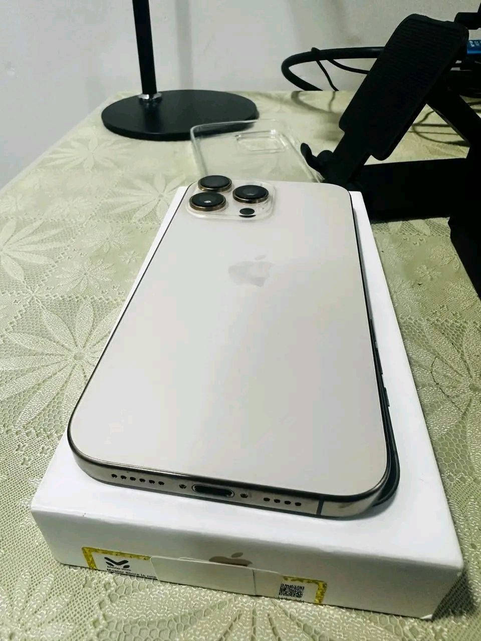 ايفون 16 برو ماكس  تك سيم 
ذاكره 256
عدد دورات الشحن 60
الجهاز بعده بضمان الشركة
نسبة البطارية 100 ‎%‎
السعر1500وبي مجال شي قليل 
الجهاز جلخ ما بي مع كامل ملحقاته كيبل شحن وكارتون  والجهاز ماستر المرغوب


**إذا كنت صاحب هذا الإعلان وتريد حذفه لأي سبب، رجاءا أرسل رسالة إلى الدعم الفني**