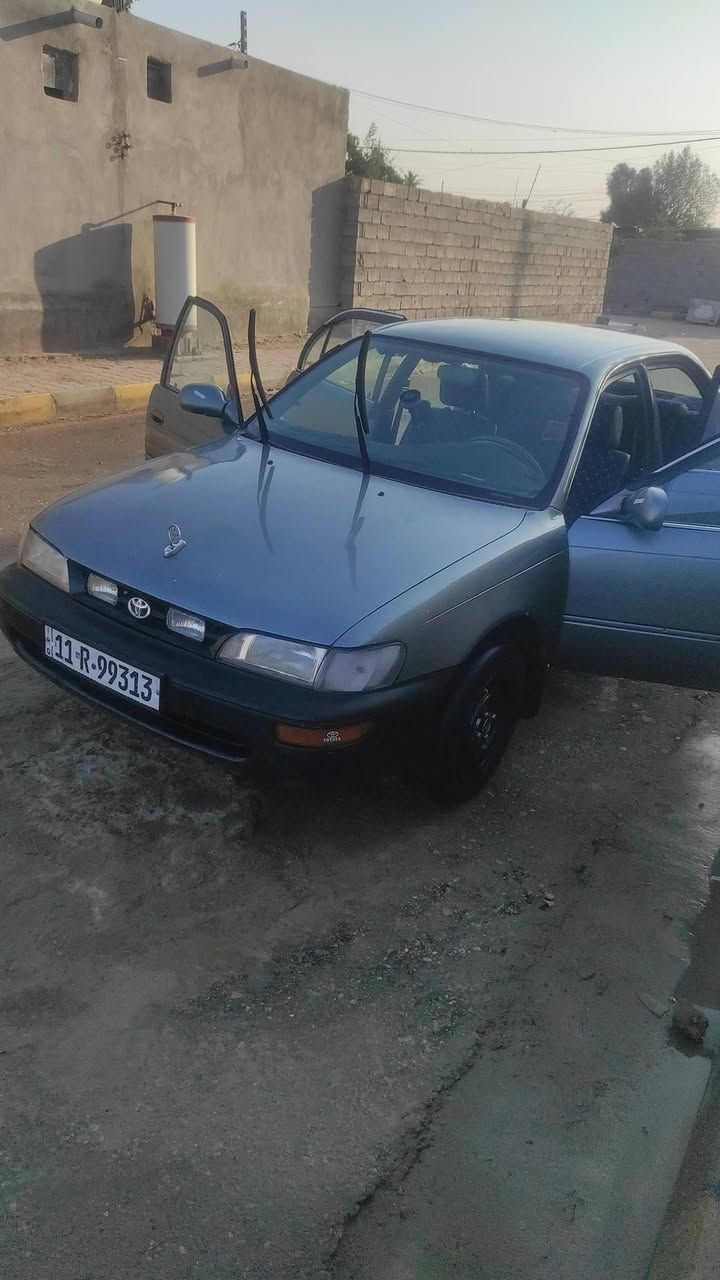 كورولا موديل 93اللون زيتوني دوشمه بقلاوه كير محرك خير من الله كهربائيات كامله رقم جديد سنويه 2030 باسمي ويل اسود جديد تخم تاير جديد حداديه كلشي كامل السعرالاتصال على الرقم ***********مكان السياره واسط قضاء الأحرار
