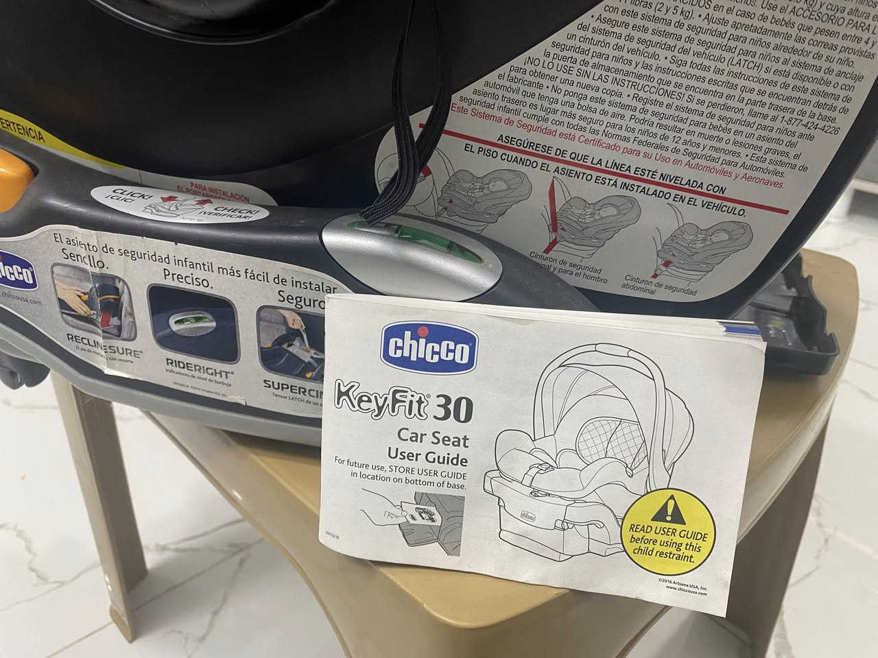 السلام عليكم
تجهيزات طفل استخدام جداً قليل عدد مرات معدودة حتى مو ايام موضح مع الصور السعر واذا واحد ياخذهم كلهم اتساهل ويا بالسعر 
١- الكركوت : مودرن حياكة بوهيمي والدوشك مالته دياج درجة اولى و الهيكل خشب
٢- كرسي السيارة اصلي مو الي موجود بالسوك مشتري من خارج العراق 
٣- الكرسي الهزاز متعدد الاستخدام ويصير كرسي و ثابت ومتحرك اضافة الى ينربط على البلوتوث و الموبايل و الفلاش
وباقي الغراض كلش واضحة بالصور و واضحة نضافتها
العنوان بغداد اليرموك


**إذا كنت صاحب هذا الإعلان وتريد حذفه لأي سبب، رجاءا أرسل رسالة إلى الدعم الفني**