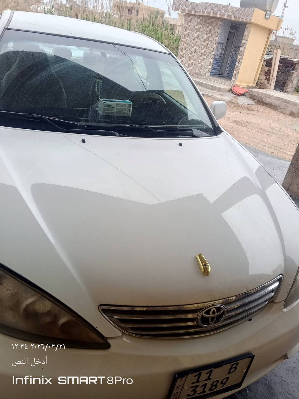 كامري ٢٠٠٦ خليجي
محرك اربعه سلندر ٢٤٠٠
محرك كير مكفولات
بيه قطعه باب سكن تبديل بلادي
رقم بغداد انكليزي باسمي هزه جديده
سعره ١١٠ 
مكاني الانبار الكرمه 
***********
