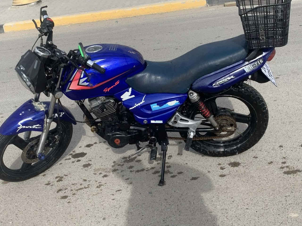 السلام عليكم
عندي دراجة جيني موديل ٢٠١٨ مرقمة مرتبه دراجة كلش حلو للبيع سعر مليون *********** واتساب فقط عنوان بغداد الدورة
