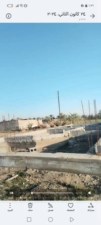 قطعه أرض 200متر منطقه التاجي خلف الذراع منطقه جرف الملح صلاح  زراعي قر...