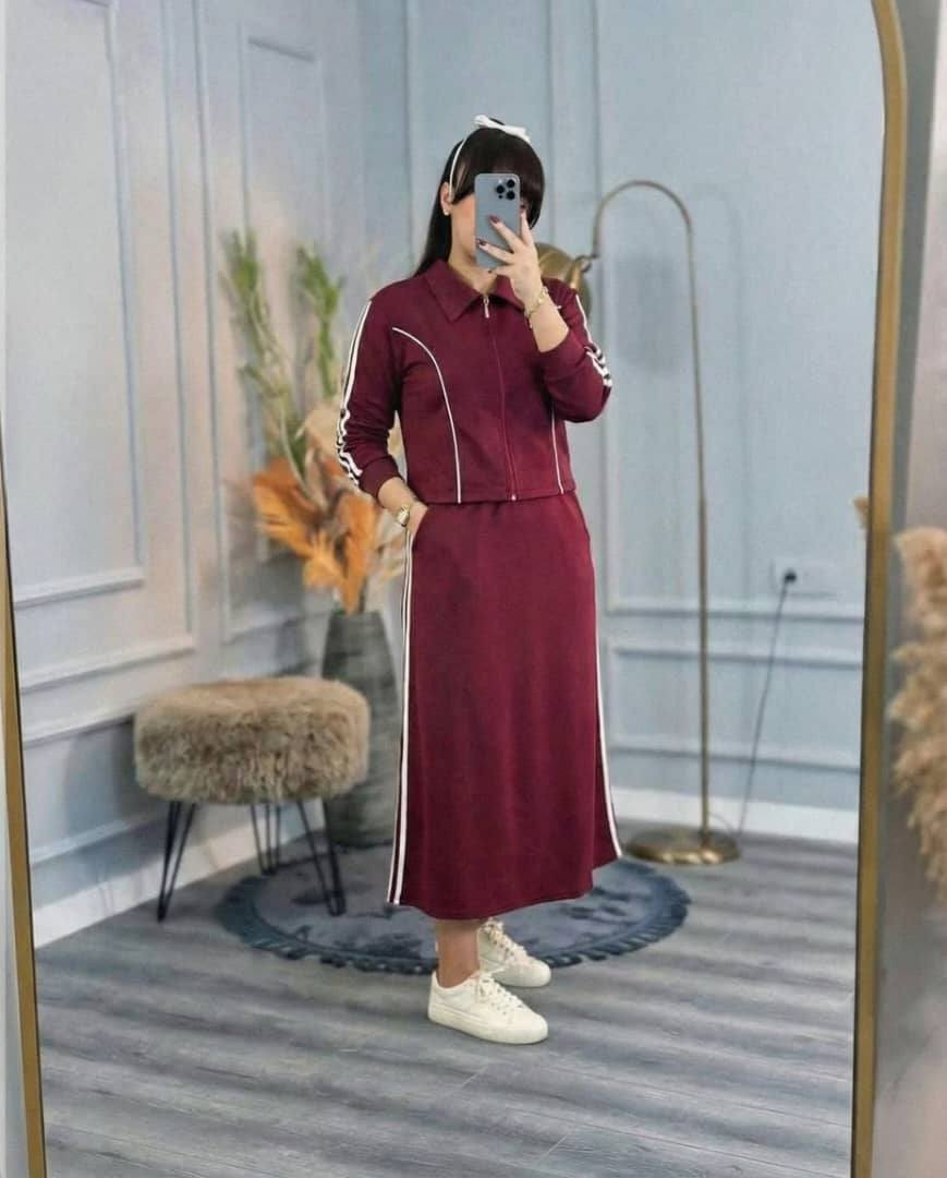 القطعه الرايقه للصييه الرايقه. من عنا.

طقم تنورة قطعتين تنورة مع جاكيت سحاب كريب سكوبا اجنبي 

القياس. M. 38. 40
L. 40. 42
Xl. 44. 46

الالوان. 
خمري❤️
بيج🤎
أسود🖤
زهري🩷
زيتي💚
توتي💜

السعرررر
التوصيل والشحن يوم الخميس باذن الله تعالى


**إذا كنت صاحب هذا الإعلان وتريد حذفه لأي سبب، رجاءا أرسل رسالة إلى الدعم الفني**