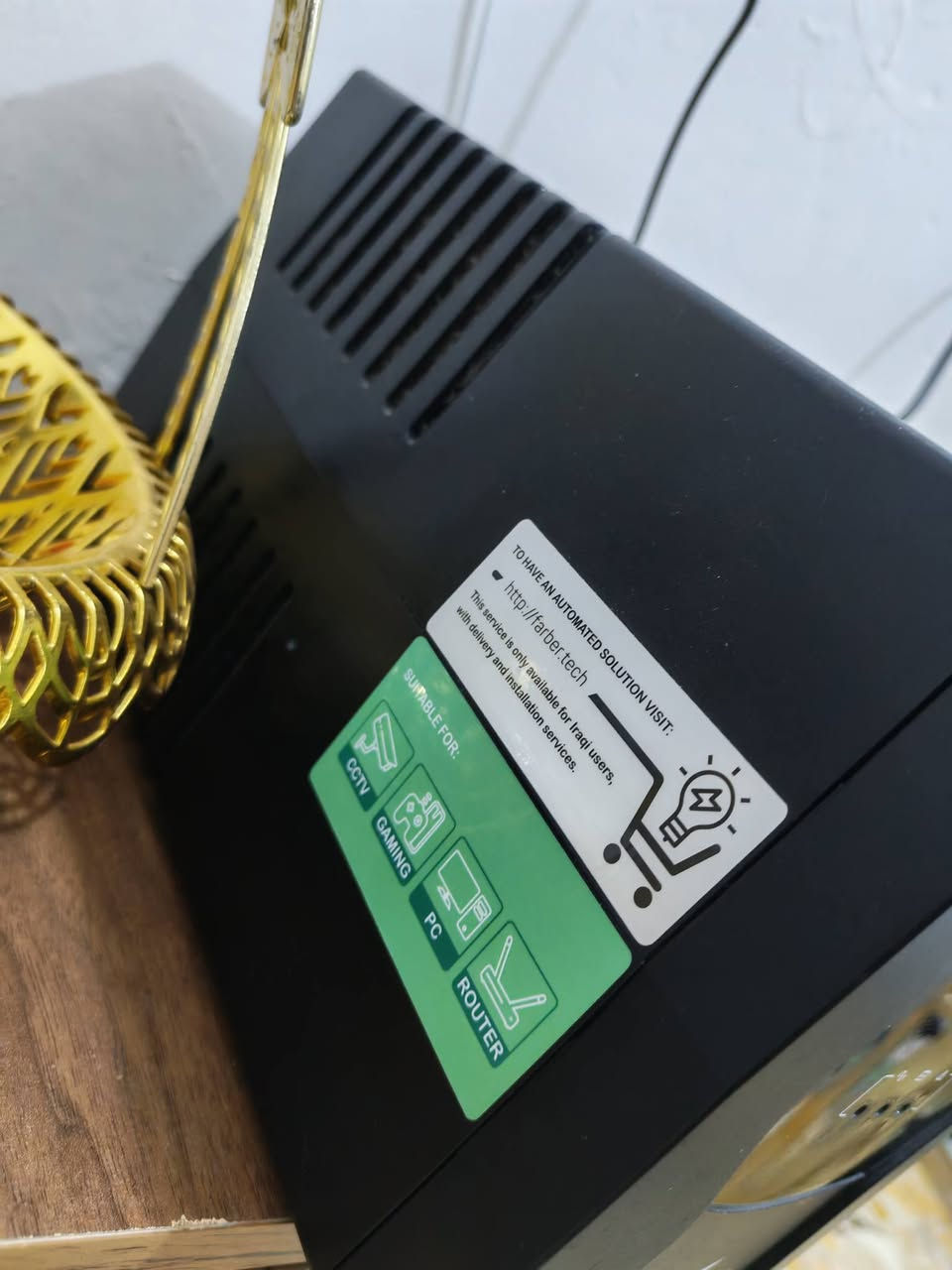 يو بي اس يشغل بلي وشاشة ضمان سنة  وقاعدة بلي وشحن جوستكات ب ٦٠ الف قفل ***********
