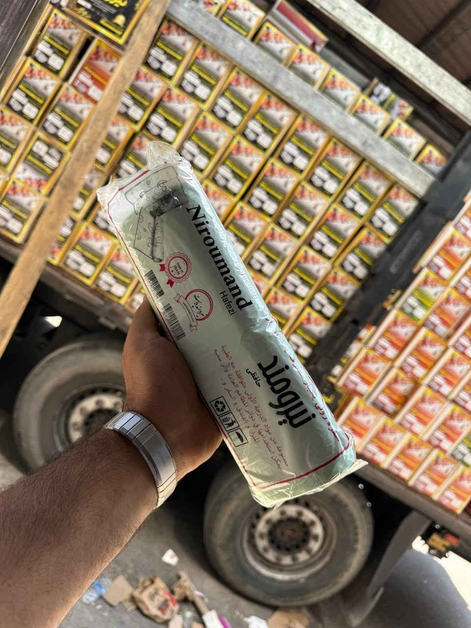 المنشور موجه للتجار والموزعين واصحاب المخازن فقط .....
مستمرين بتوفير كميات كبيرة من سفر الطعام
لتجهيزكم بالكميات الكبيرة تحضيرا لموسم رمضان المبارك
متوفر كافة الاوزان من نوعية ماهان ونورمند
وزن 260 غم عدد 15 رول 
وزن 700 غم عدد 12 رول
وزن 1000 غم عدد 8 رول 
وزن 1400 غم عدد 6 رول 
جملة الجملة - كميات كبيرة فقط - سفر طعام - توزيع
جميلة شارع حسينية الانصار فرع ميزان بغداد 
سيد احمد ***********
سيد ابراهيم ***********
#الاول_على_العراق
