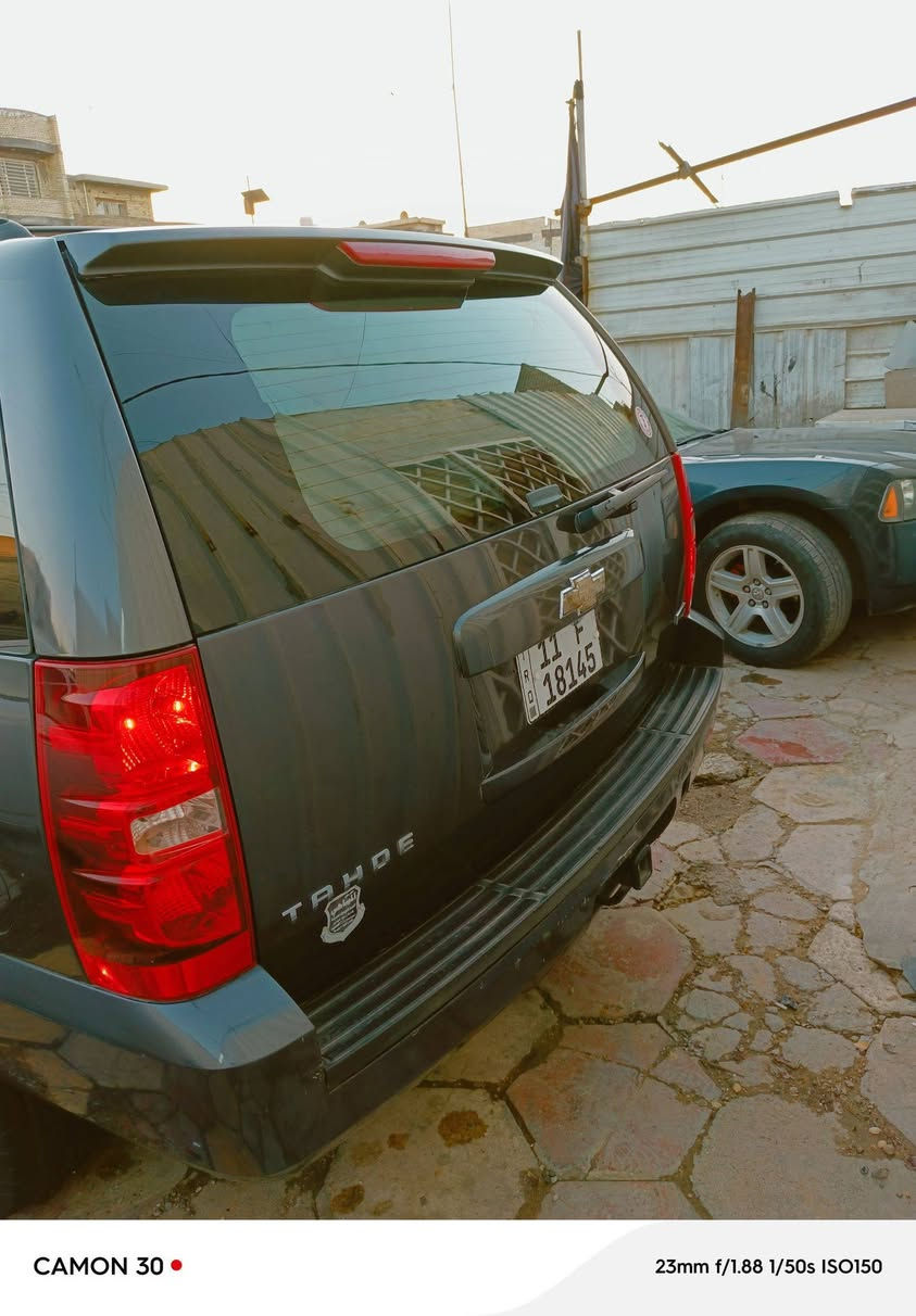 تاهو 2010 لون فيلي
سيارة خير من الله مكينة كير كفالة تخم تاير جديد اصدار 2025 حدادية 95 ٪ تبريد 3 قطع بيهة جاملغ الخلفي وربع الباب الخلفي صفحة العبري صبغ بدون حادث والباقي كفالة رقم بغداد نگليزي بسمي تحويل ثاني يوم 
السعر 215 وبيها مجال 
واذا اكو طويلة خصوصي اراوس 
الرقم ***********
