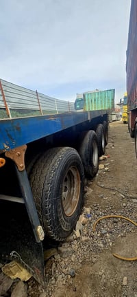 عربانه فلات ٤ محاور خالد الجنابي طول ١٢.٥  دناكير ١٤ صيني  تخم تاير شر...